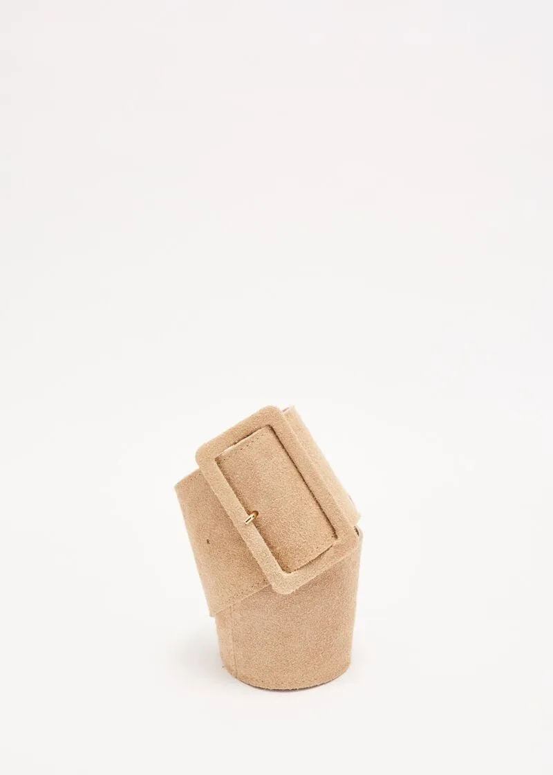 Cintura larga in suede