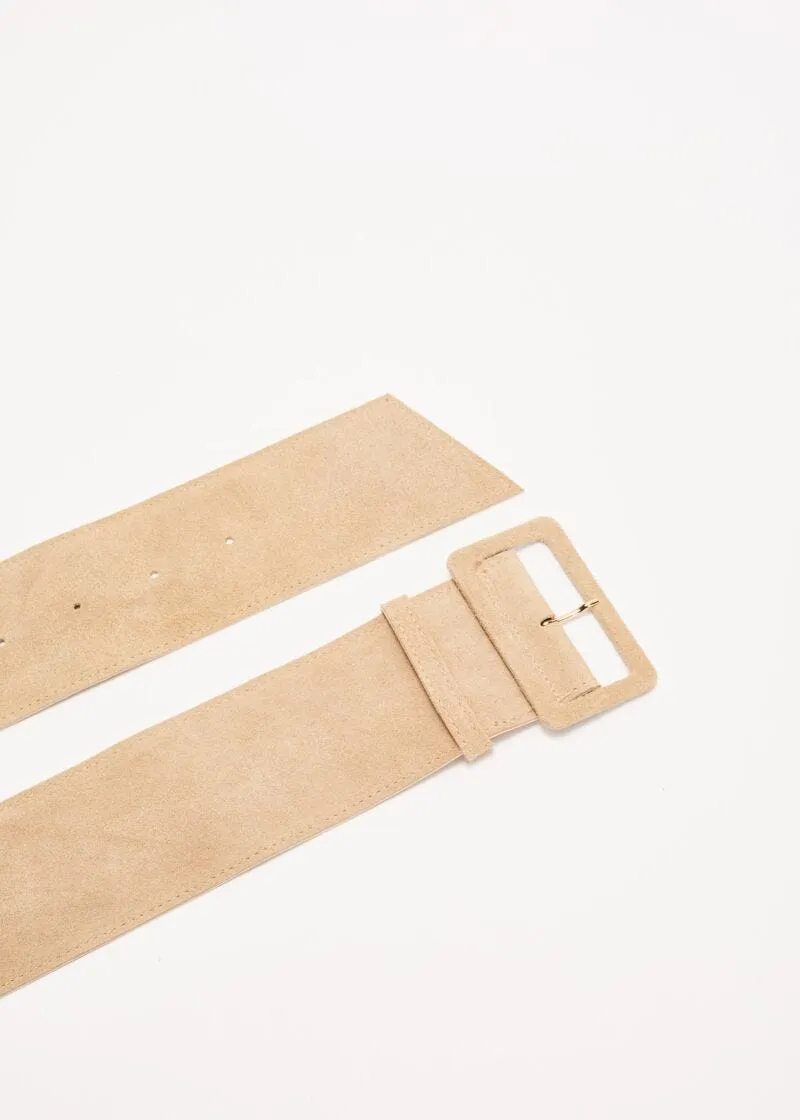 Cintura larga in suede