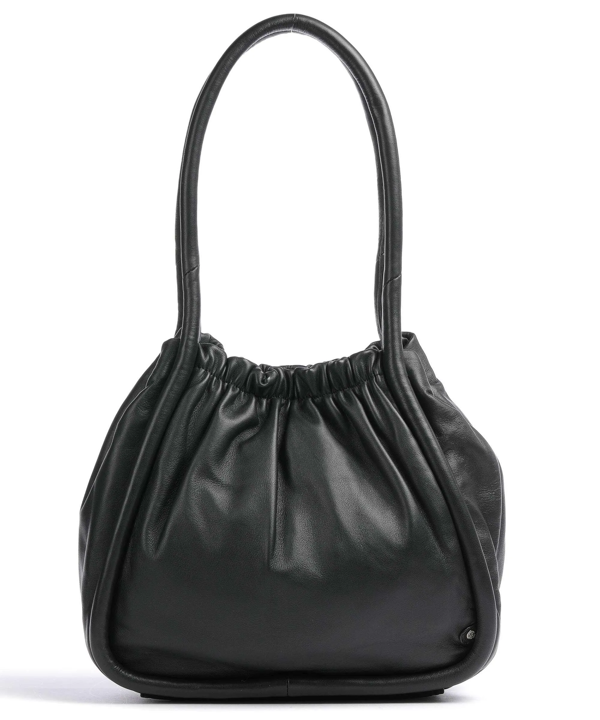  Depeche Art Spirit Borsa a secchiello pelle di pecora nero  