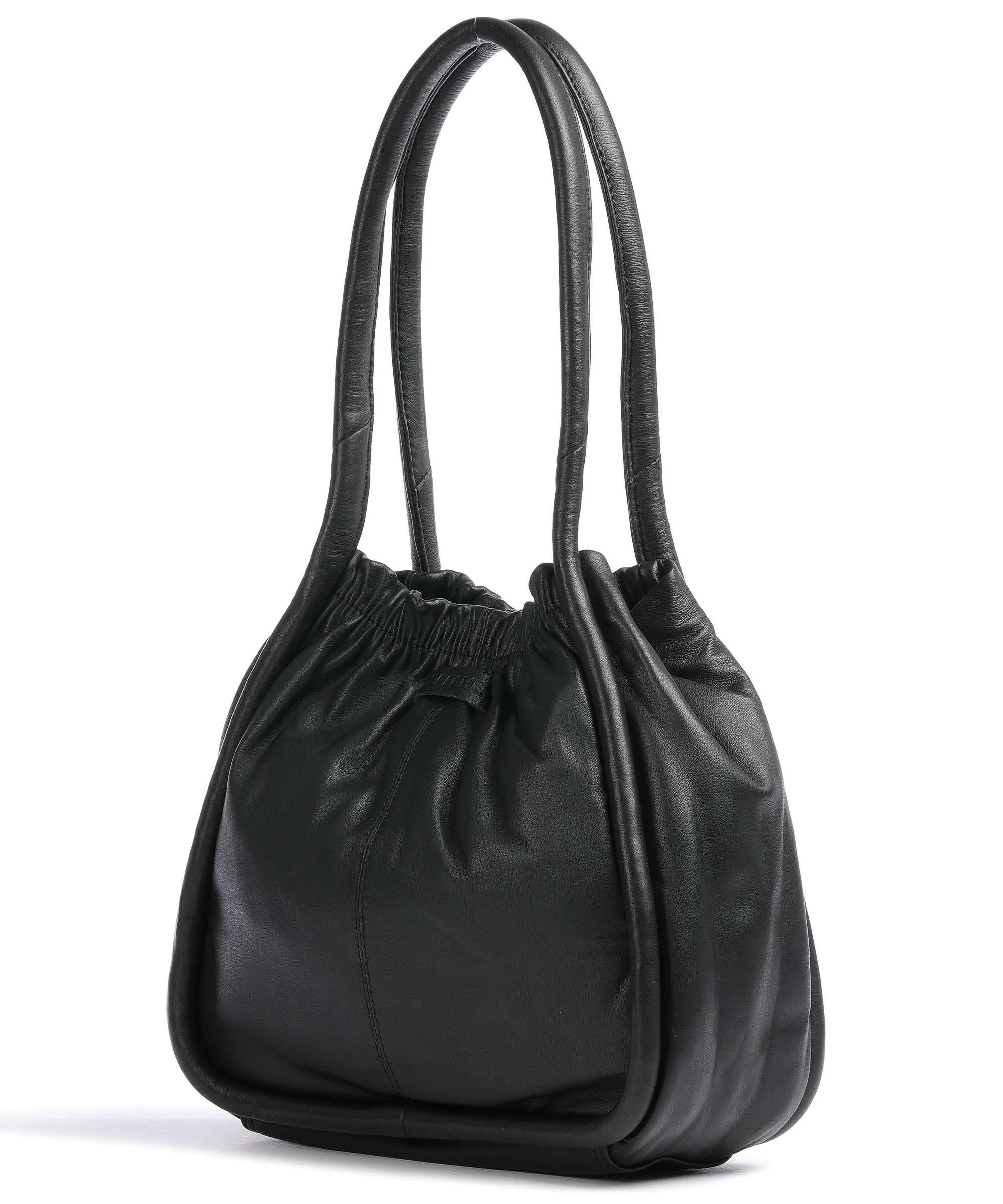  Depeche Art Spirit Borsa a secchiello pelle di pecora nero  