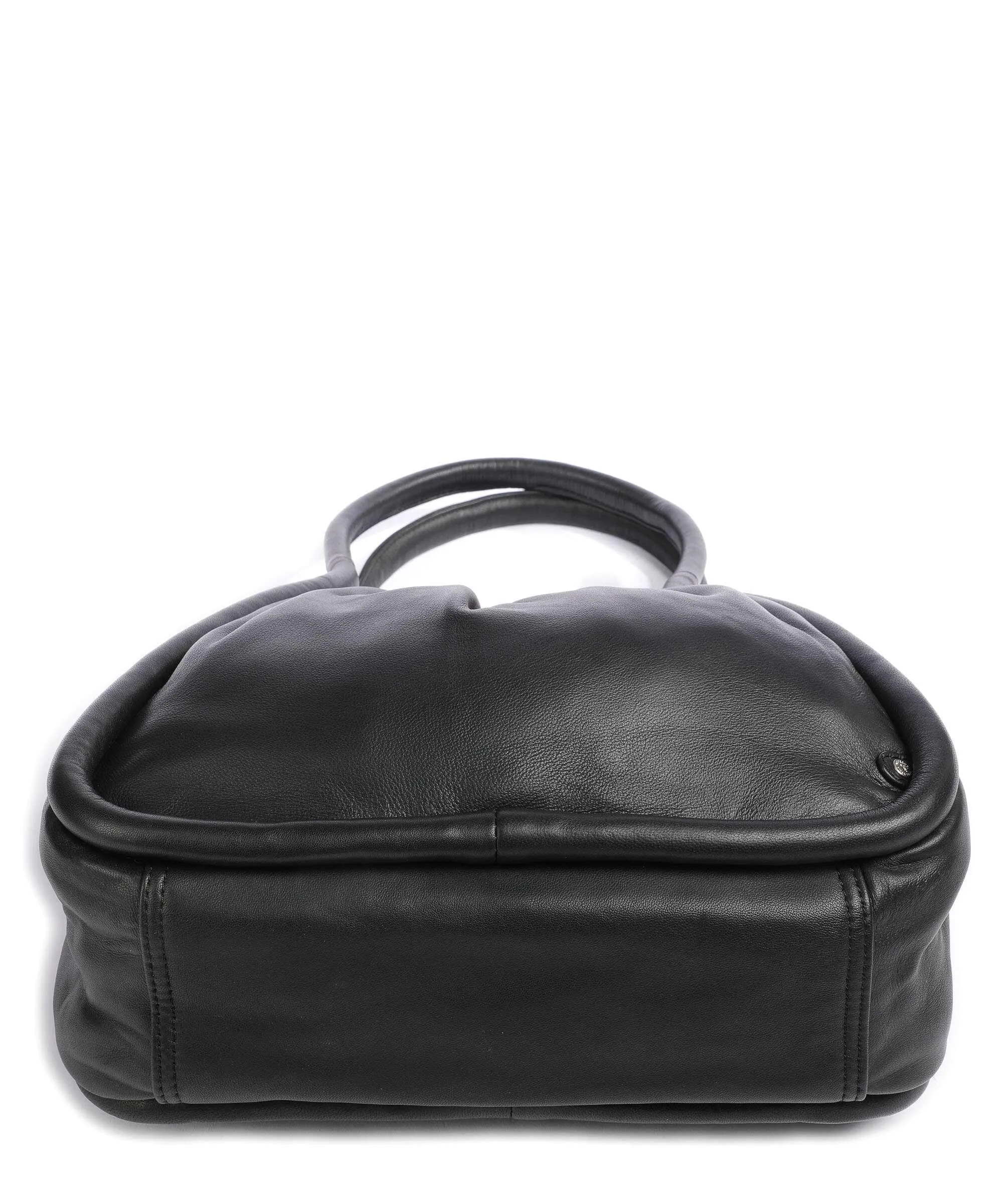  Depeche Art Spirit Borsa a secchiello pelle di pecora nero  
