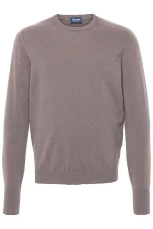 DRUMOHR Abbigliamento,Maglieria Maglione in cashmere taupe 