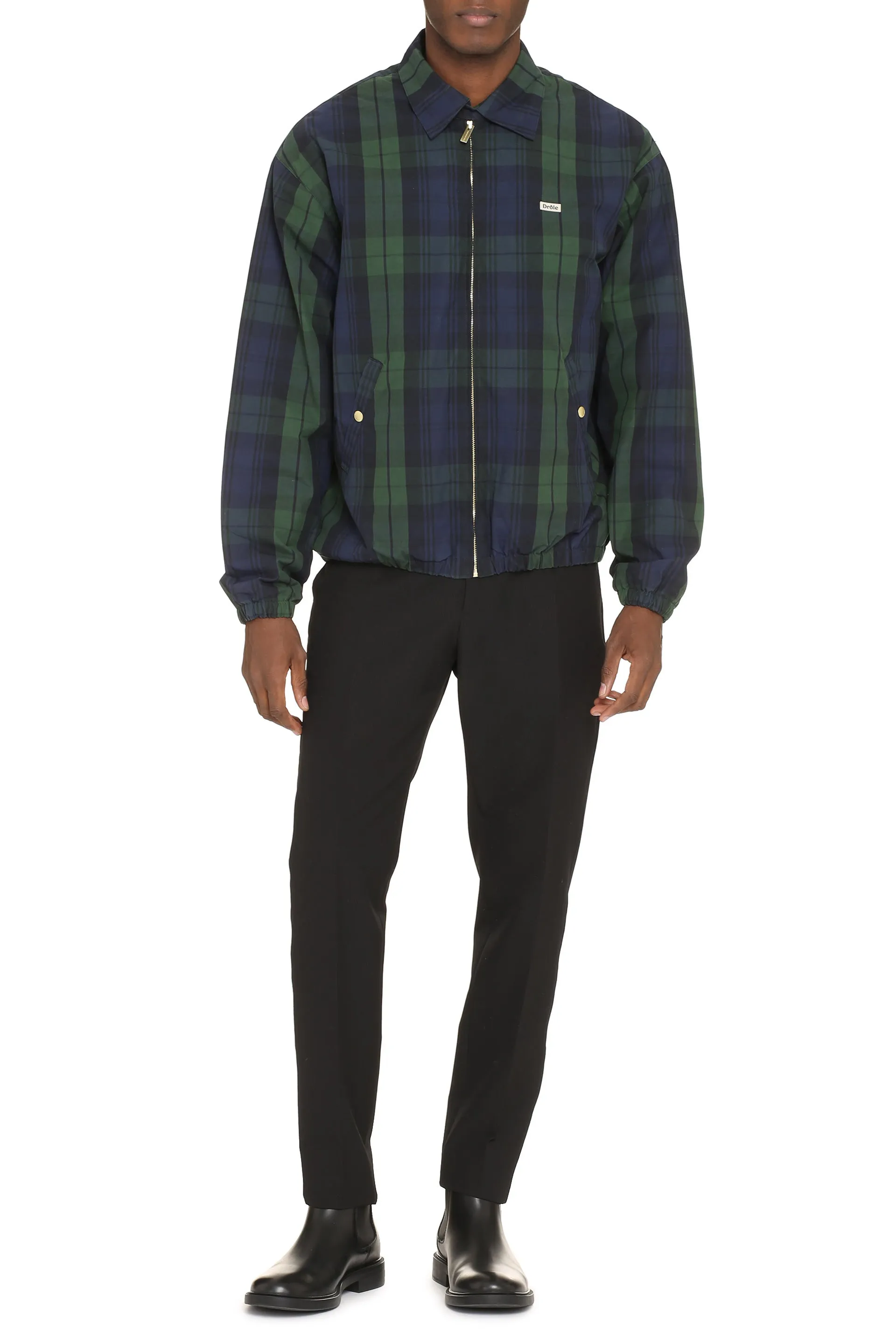Drôle de Monsieur Giacca in tartan