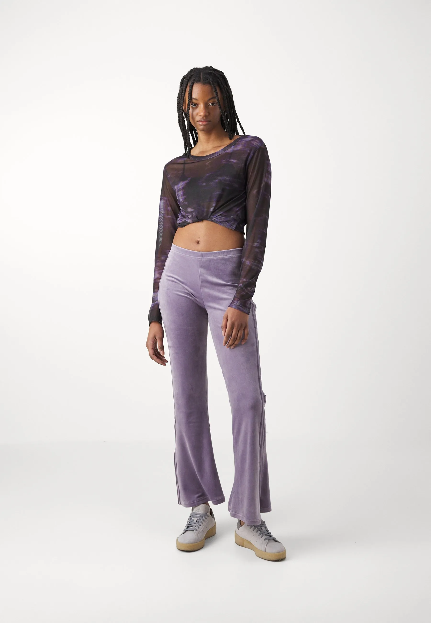 FASHION CRUSHED PANTS - Pantaloni