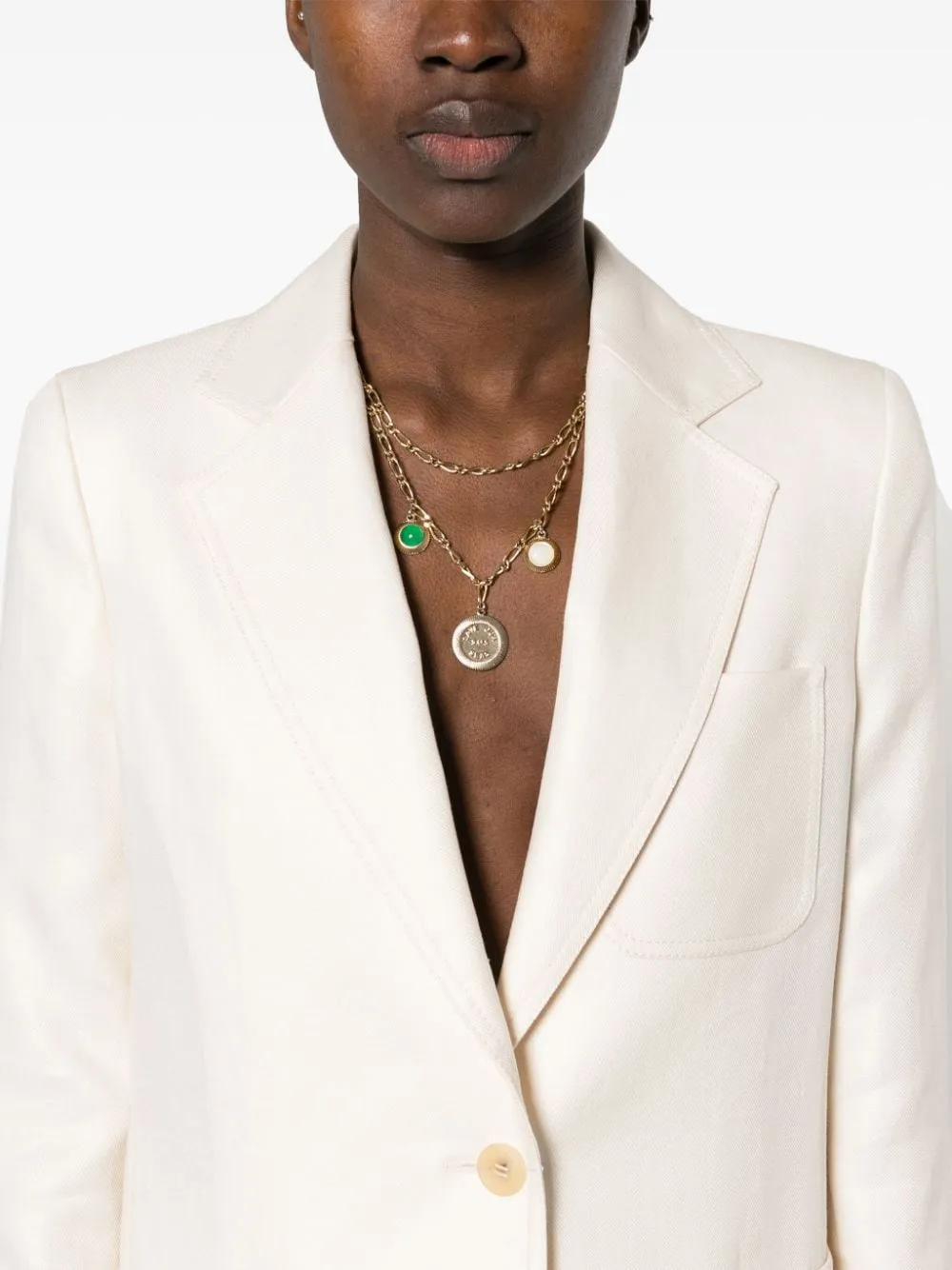 Giacca boemia in bianco - donna