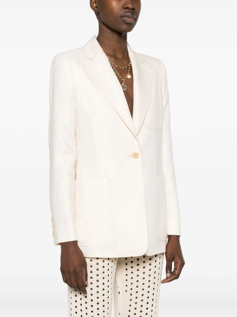 Giacca boemia in bianco - donna