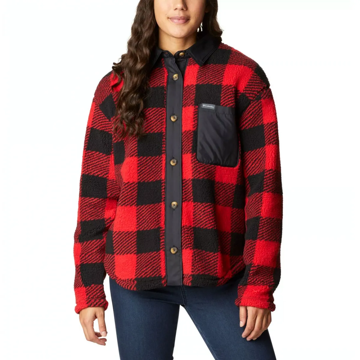Giacca-Camicia In Pile West Bend