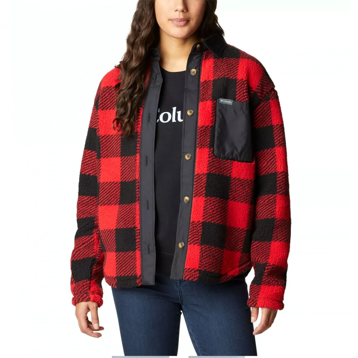Giacca-Camicia In Pile West Bend