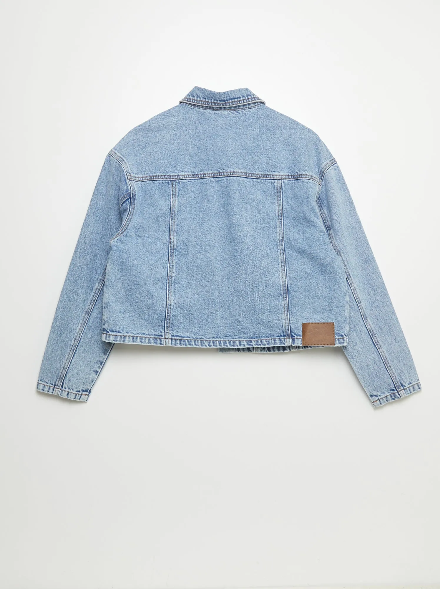 Giacca corta in denim - So Easy - BLU