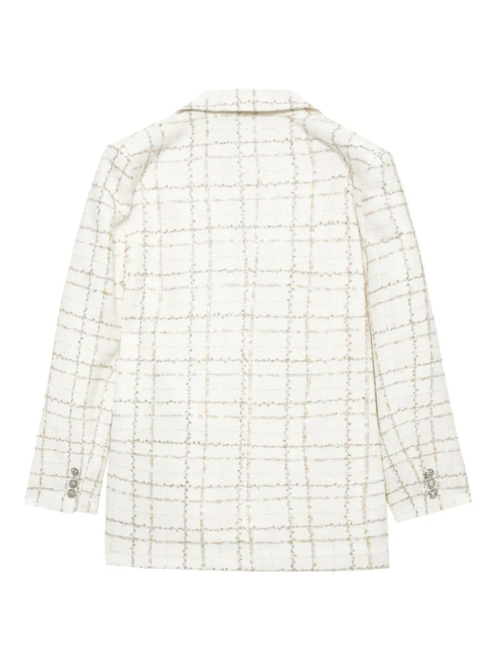 Giacca doppiopetto in bianco Alessandra rich - donna