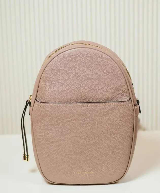 Gianni Chiarini Zaino in pelle beige con logo ZN11182GRN