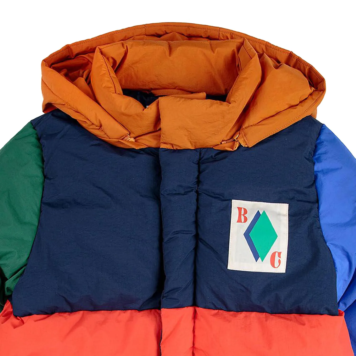Giubbino Imbottito Color-Block Bambino