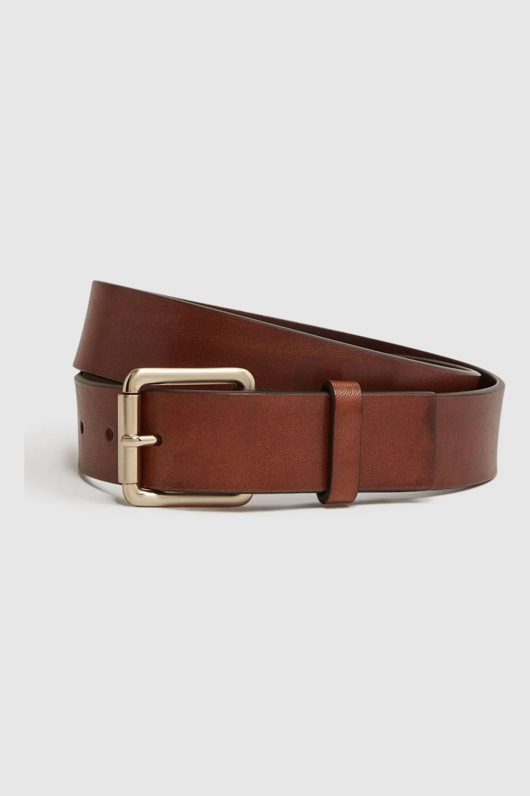 Grigioson - Cintura in pelle con rivet    