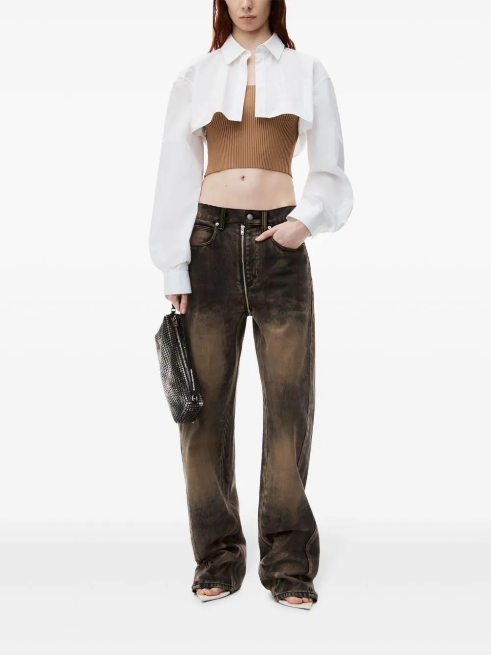 Heiress Flex borsa a mano in argento Alexander Wang - donna
