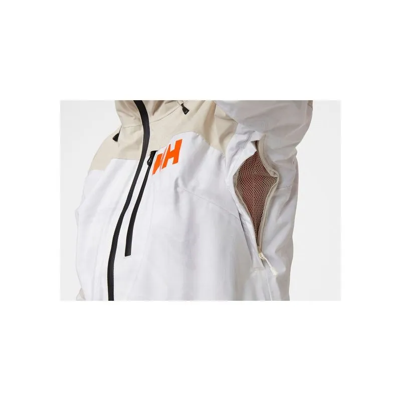 HELLY HANSEN Powchaser Lifaloft Giacca (neve Nmm Map Print) Donna