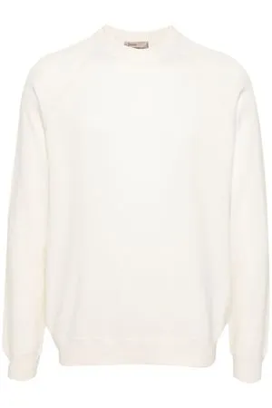 HERNO Abbigliamento,Maglieria Maglione in cashmere bianco gesso 