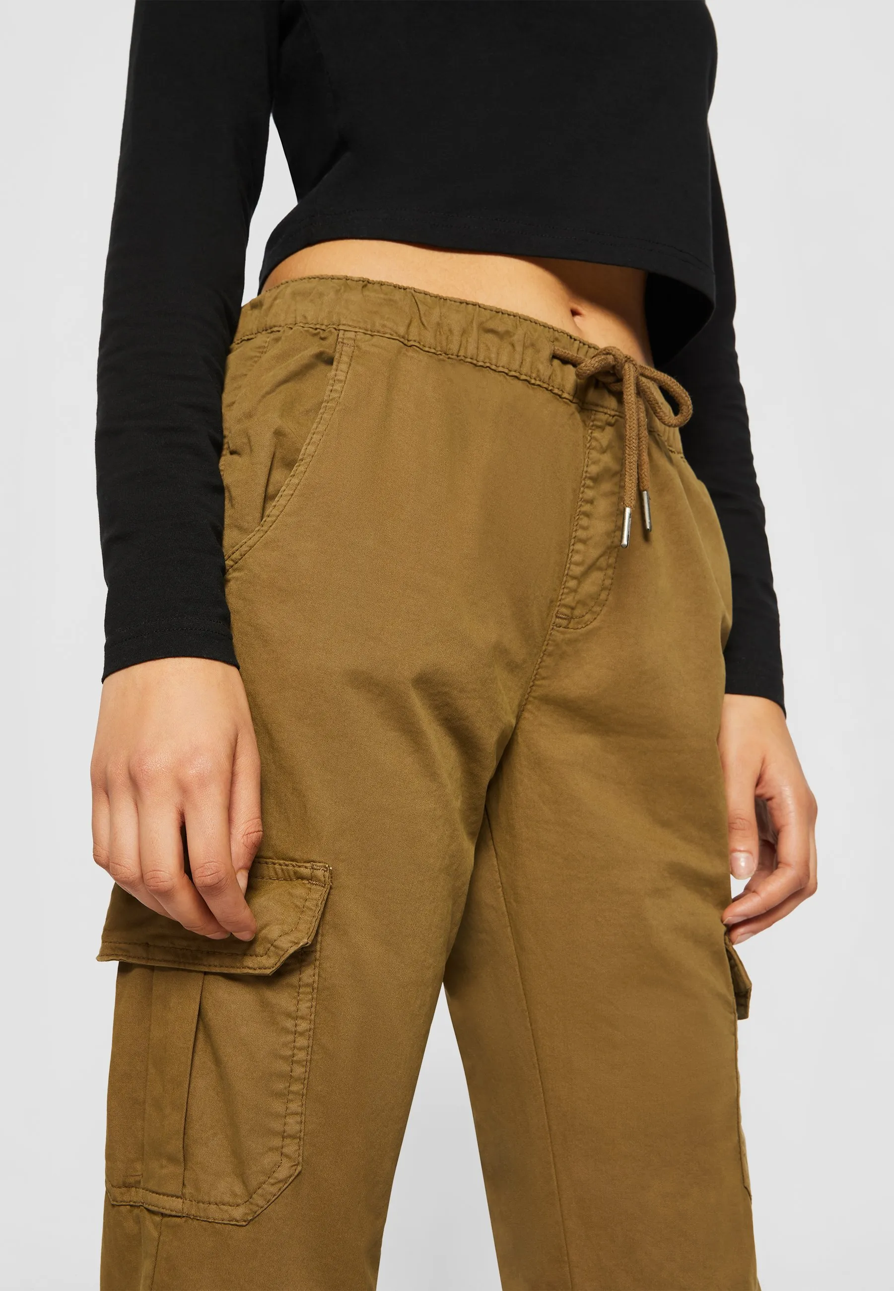HIGH WAIST - Pantaloni cargo