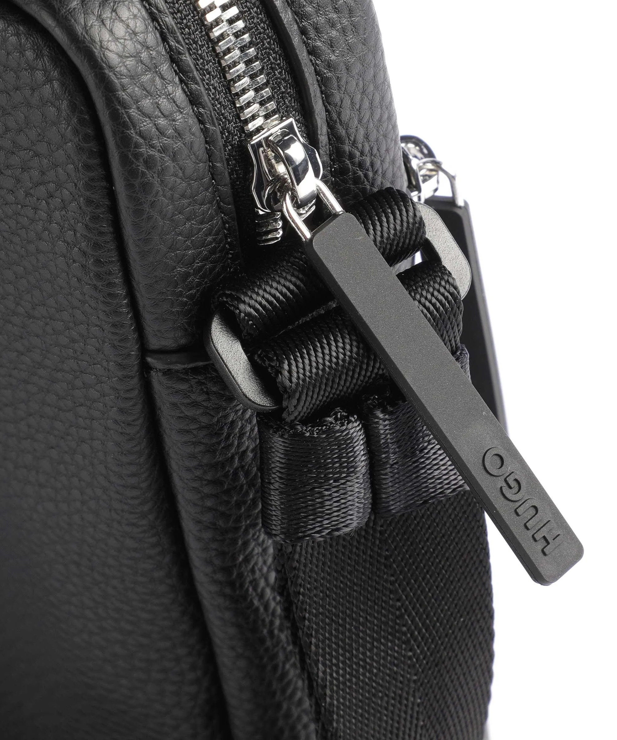  Hugo Ethon 2.0 Borsa a tracolla pelle sintetica nero  