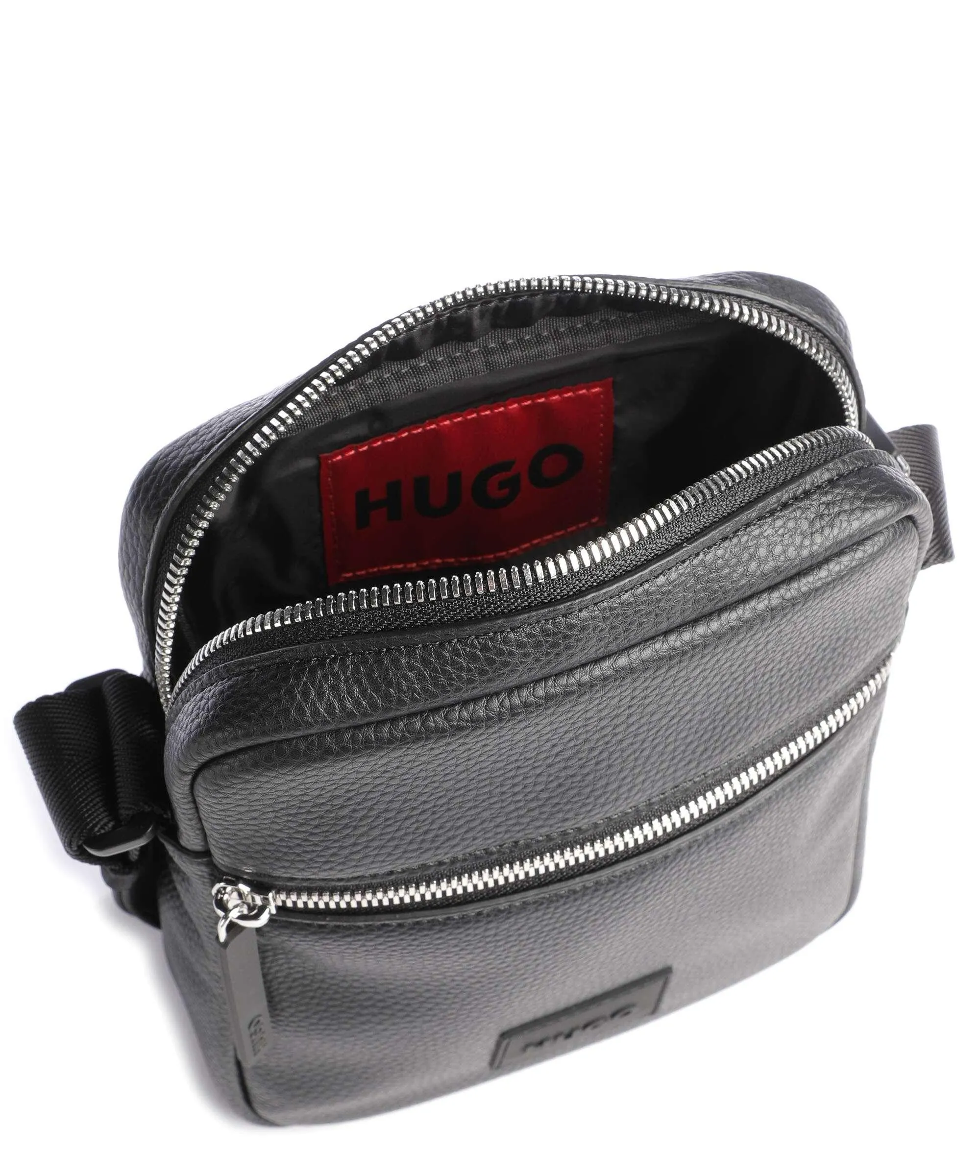  Hugo Ethon 2.0 Borsa a tracolla pelle sintetica nero  