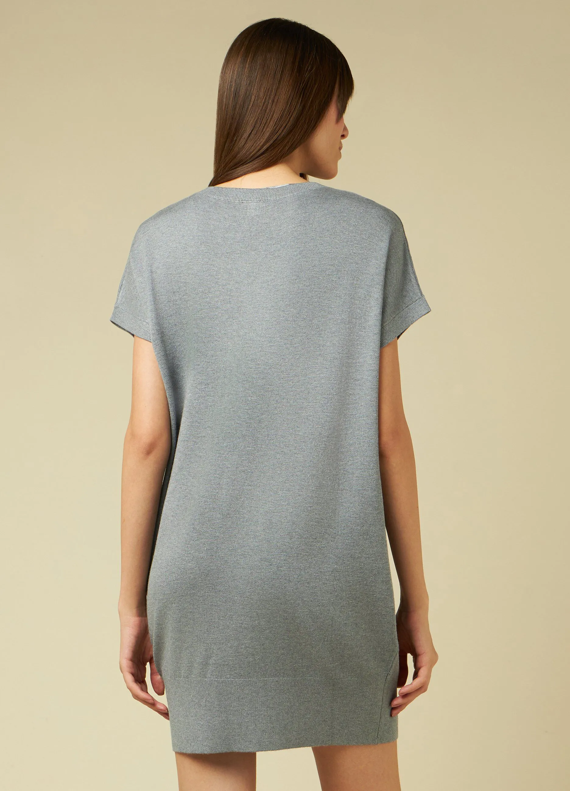 IWIE  Maxi pullover in misto viscosa donna