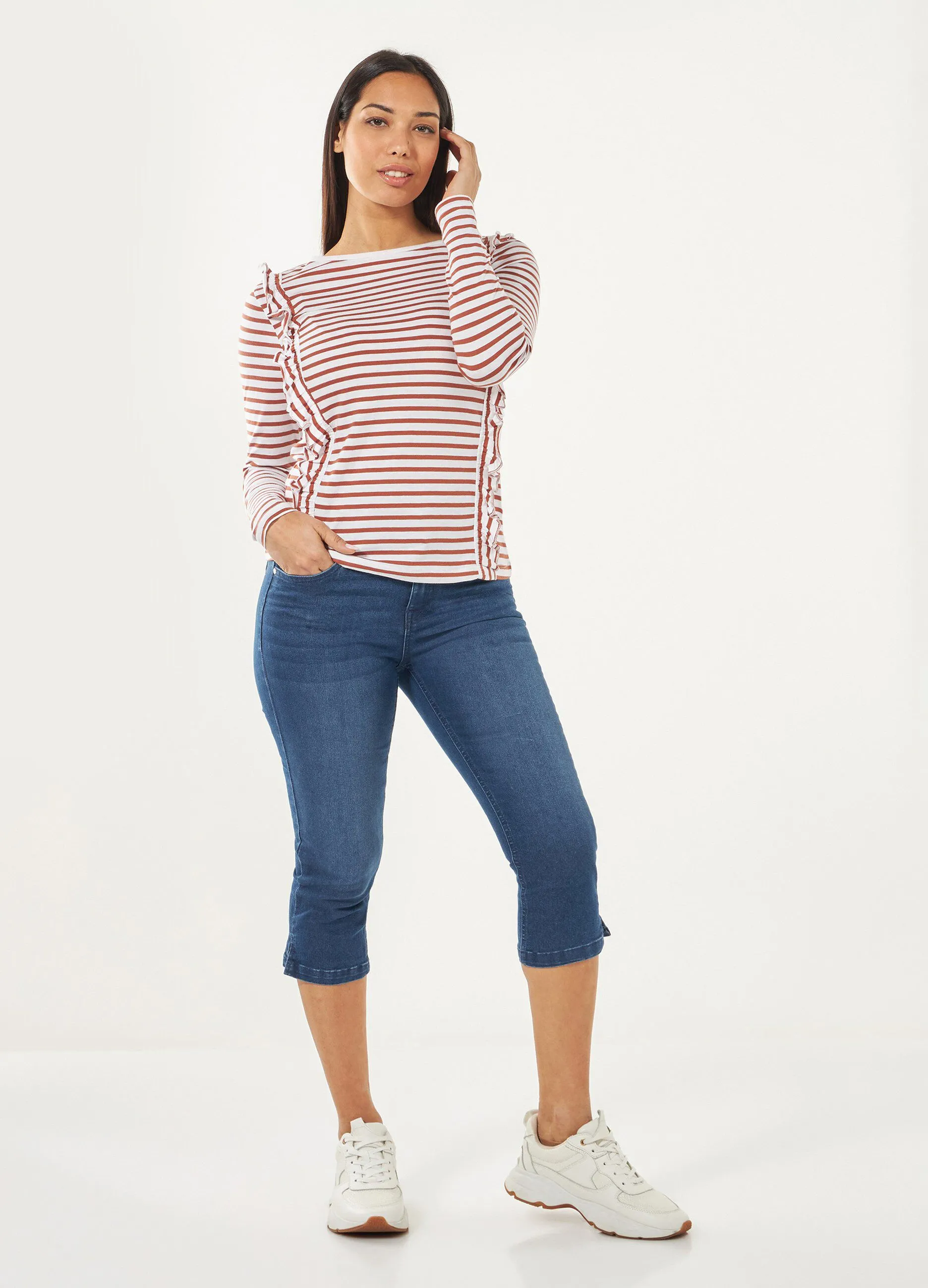 Jeans capri Holistic donna