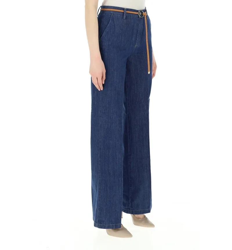 Jeans gamba ampia