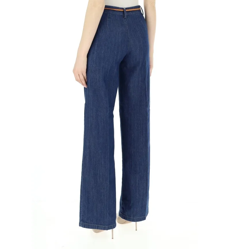 Jeans gamba ampia
