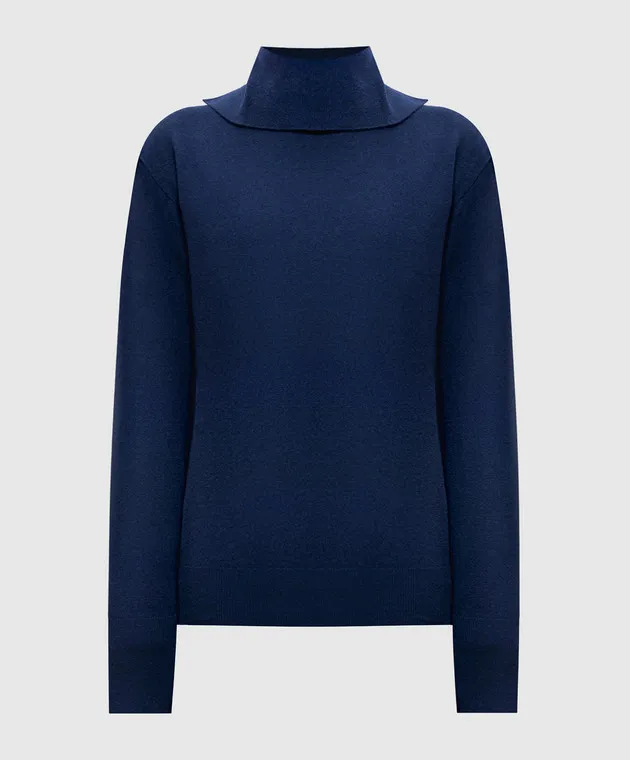Jil Sander Maglione in cashmere blu J02GP0015J13201