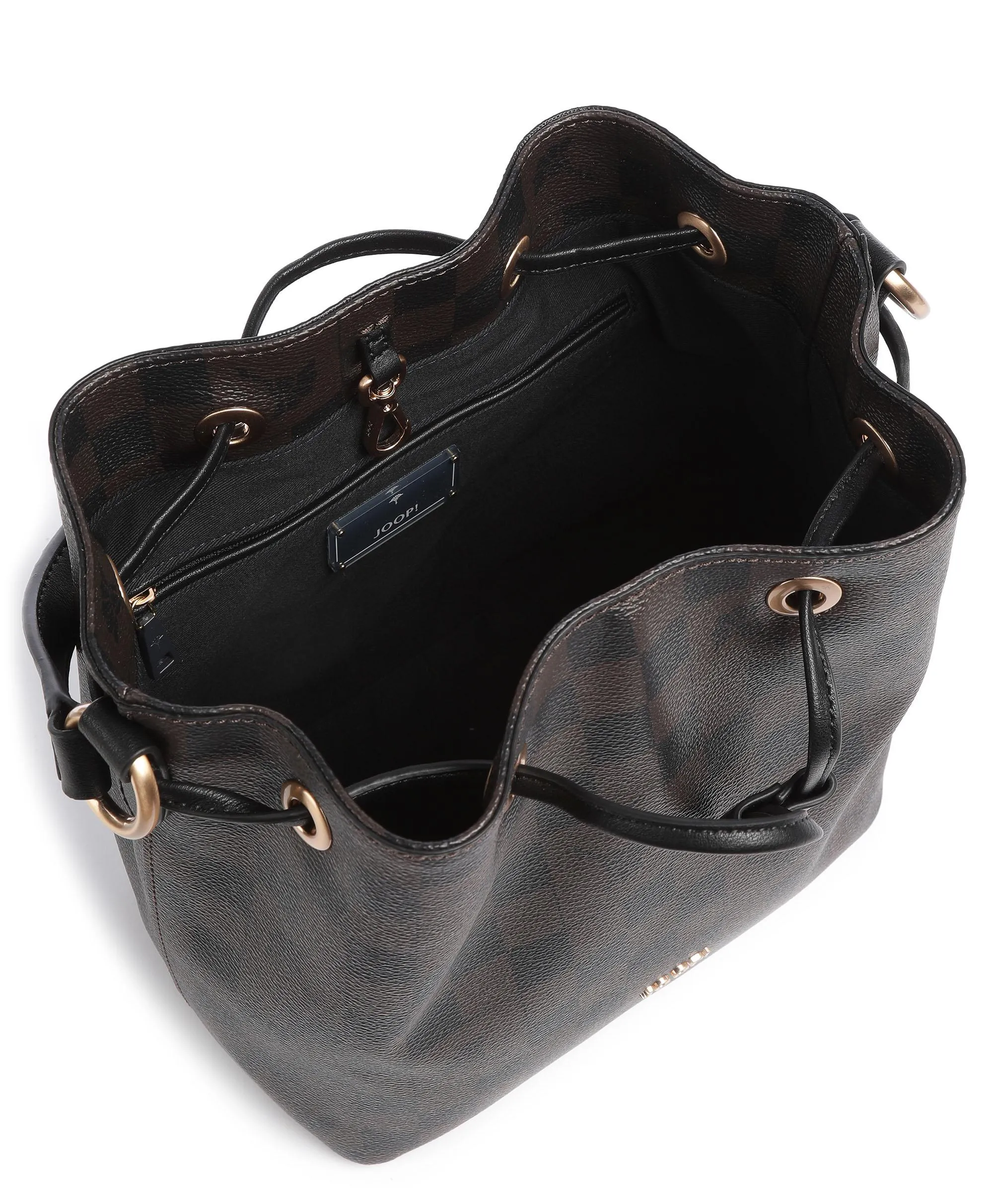  JOOP! Cortina Piazza Franziska Borsa a secchiello pelle sintetica marrone scuro  