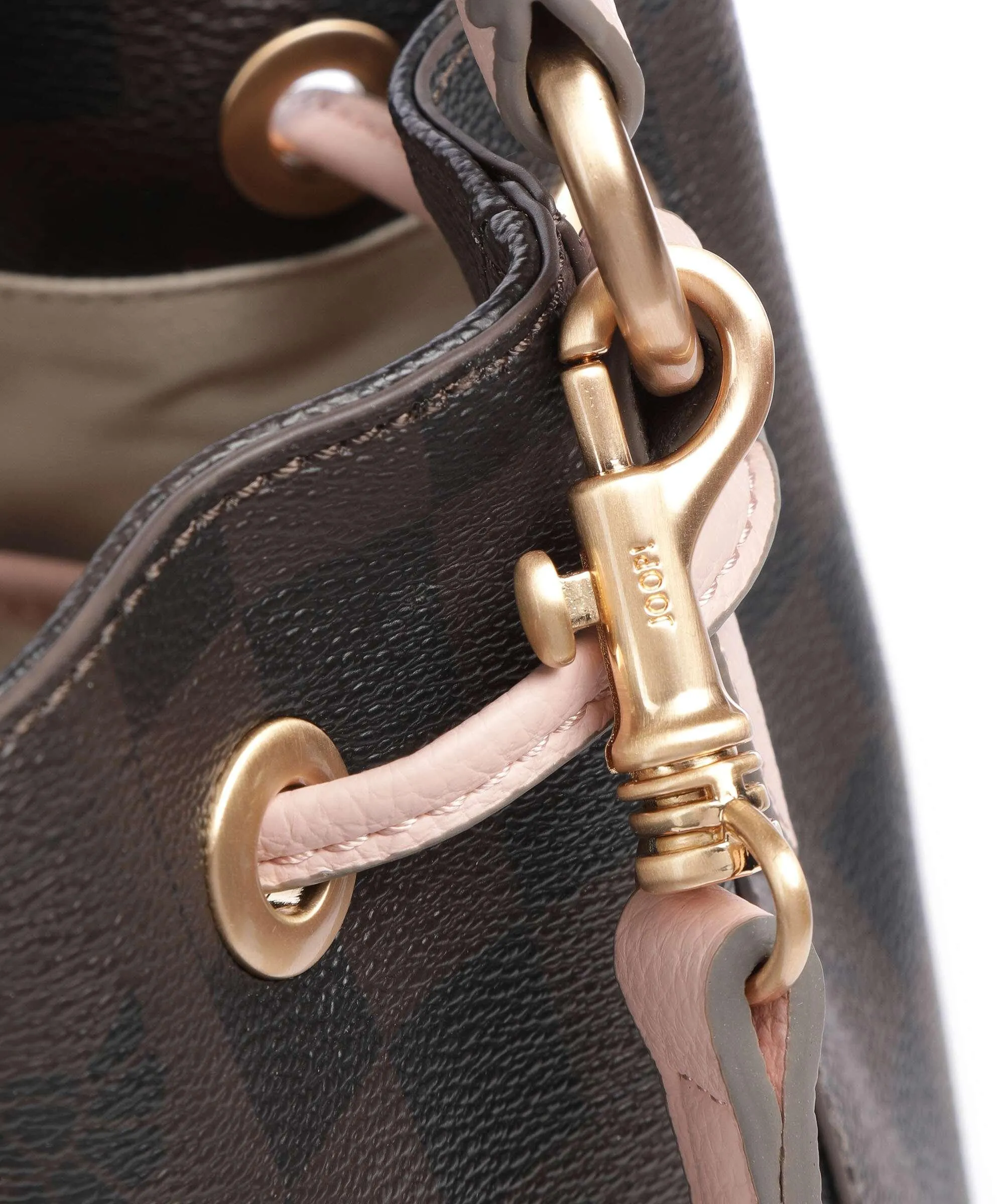  JOOP! Piazza Edition Franziska Borsa a secchiello pelle sintetica marrone scuro  