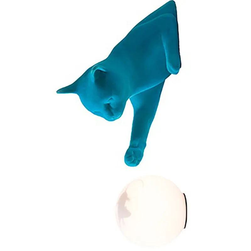 KARMAN MAOO applique, ceramica vellutato celeste