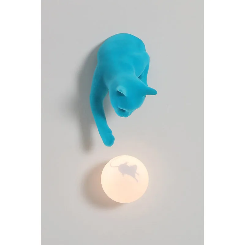 KARMAN MAOO applique, ceramica vellutato celeste