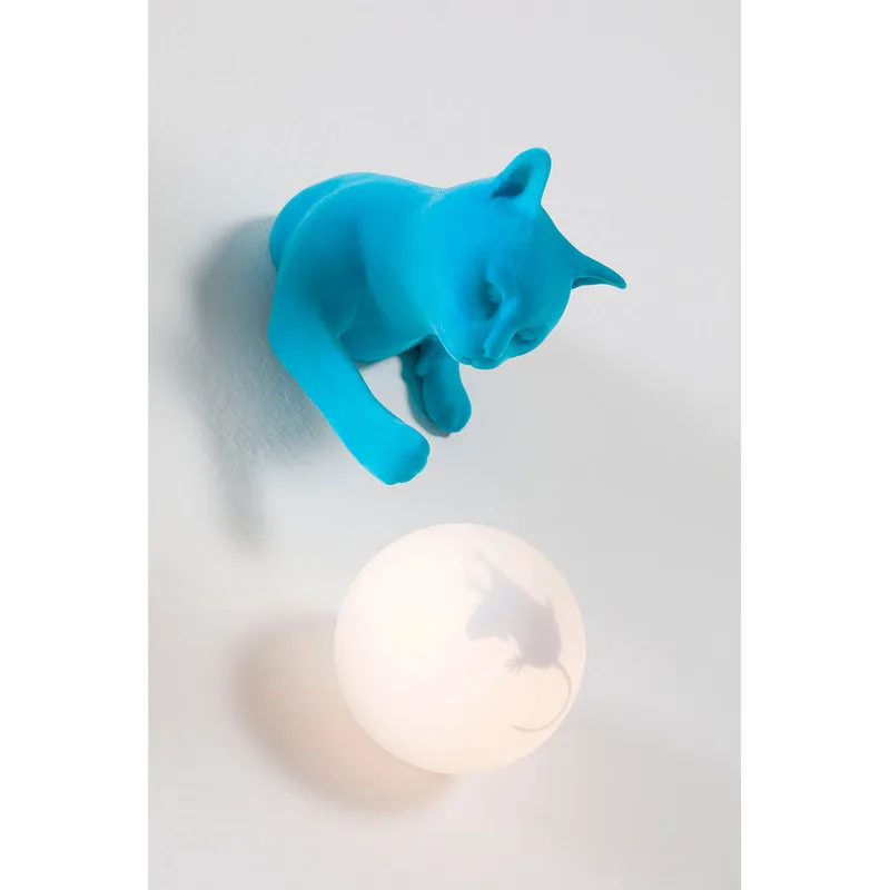 KARMAN MAOO applique, ceramica vellutato celeste