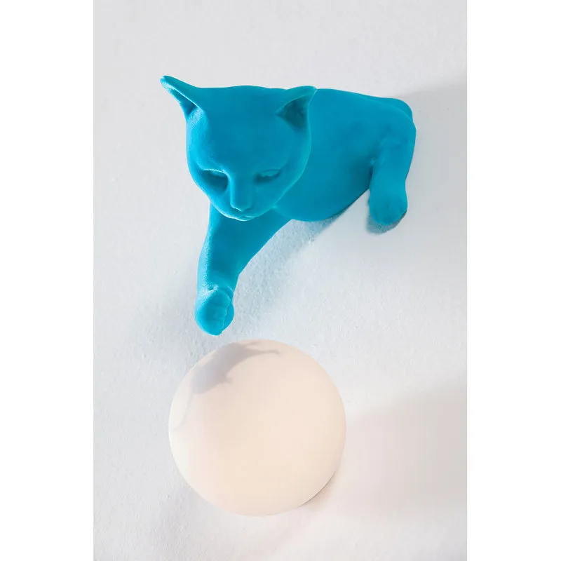 KARMAN MAOO applique, ceramica vellutato celeste