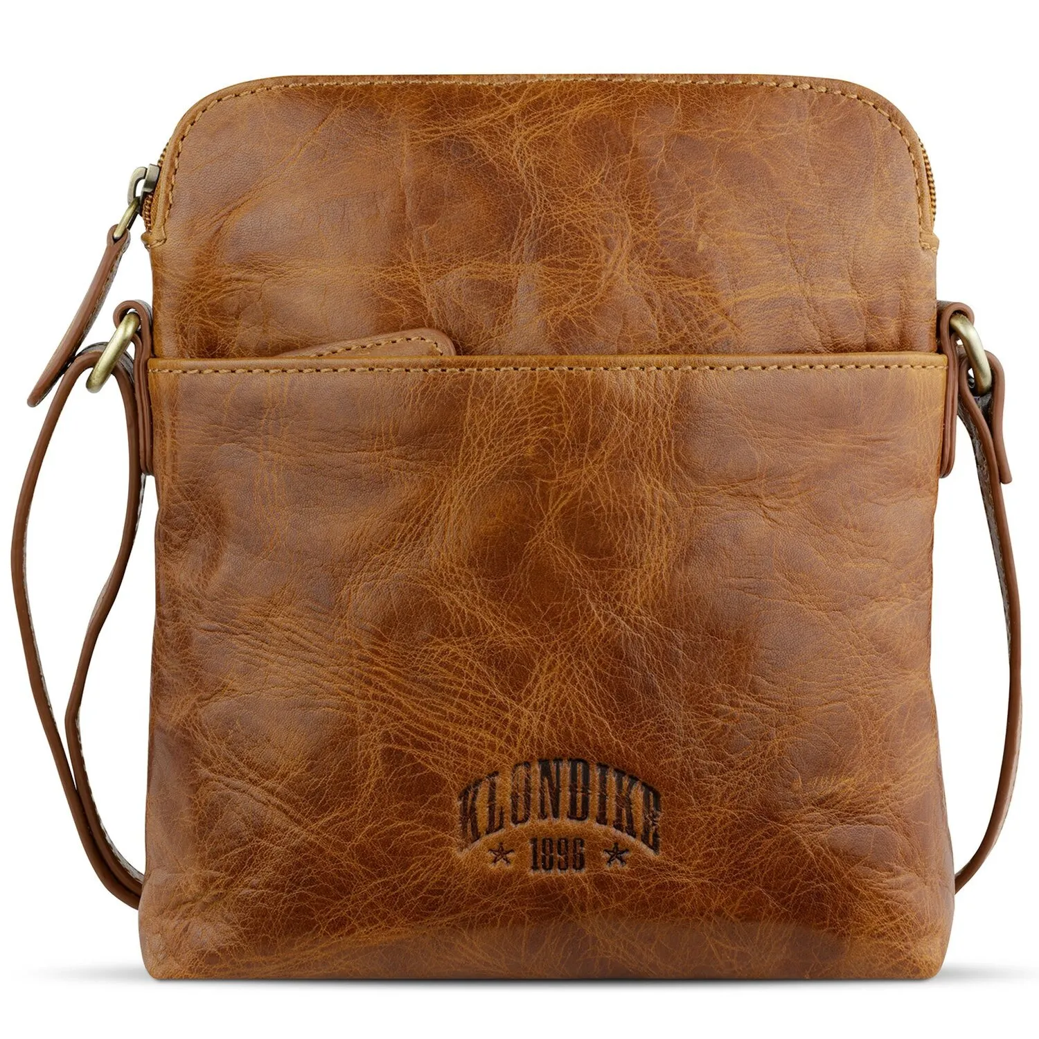 Klondike 1896 Borsa a tracolla Mountain in pelle 17 cm