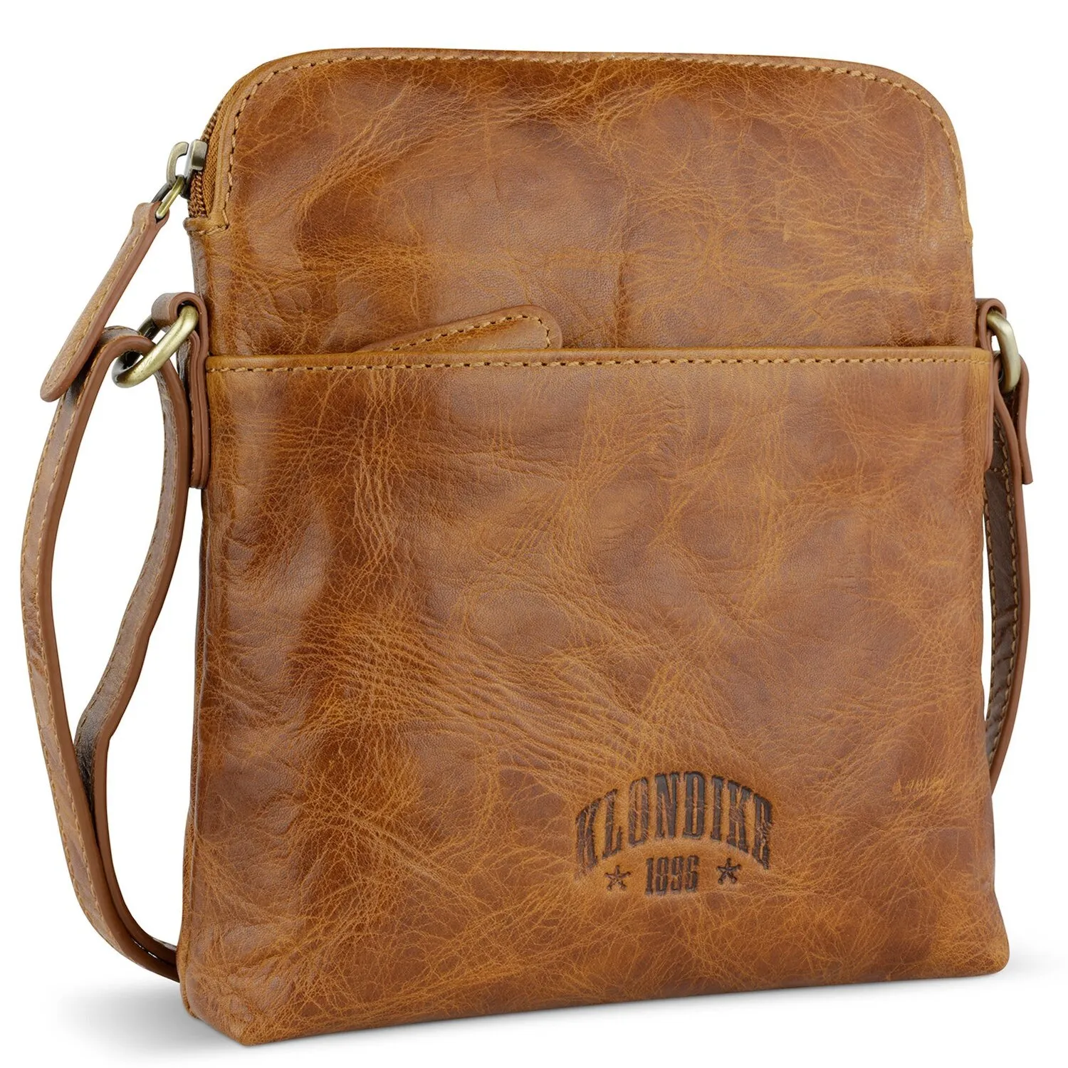 Klondike 1896 Borsa a tracolla Mountain in pelle 17 cm