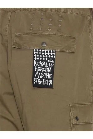 KSUBI Abbigliamento,Pantaloni Cargo Krush verde oliva 