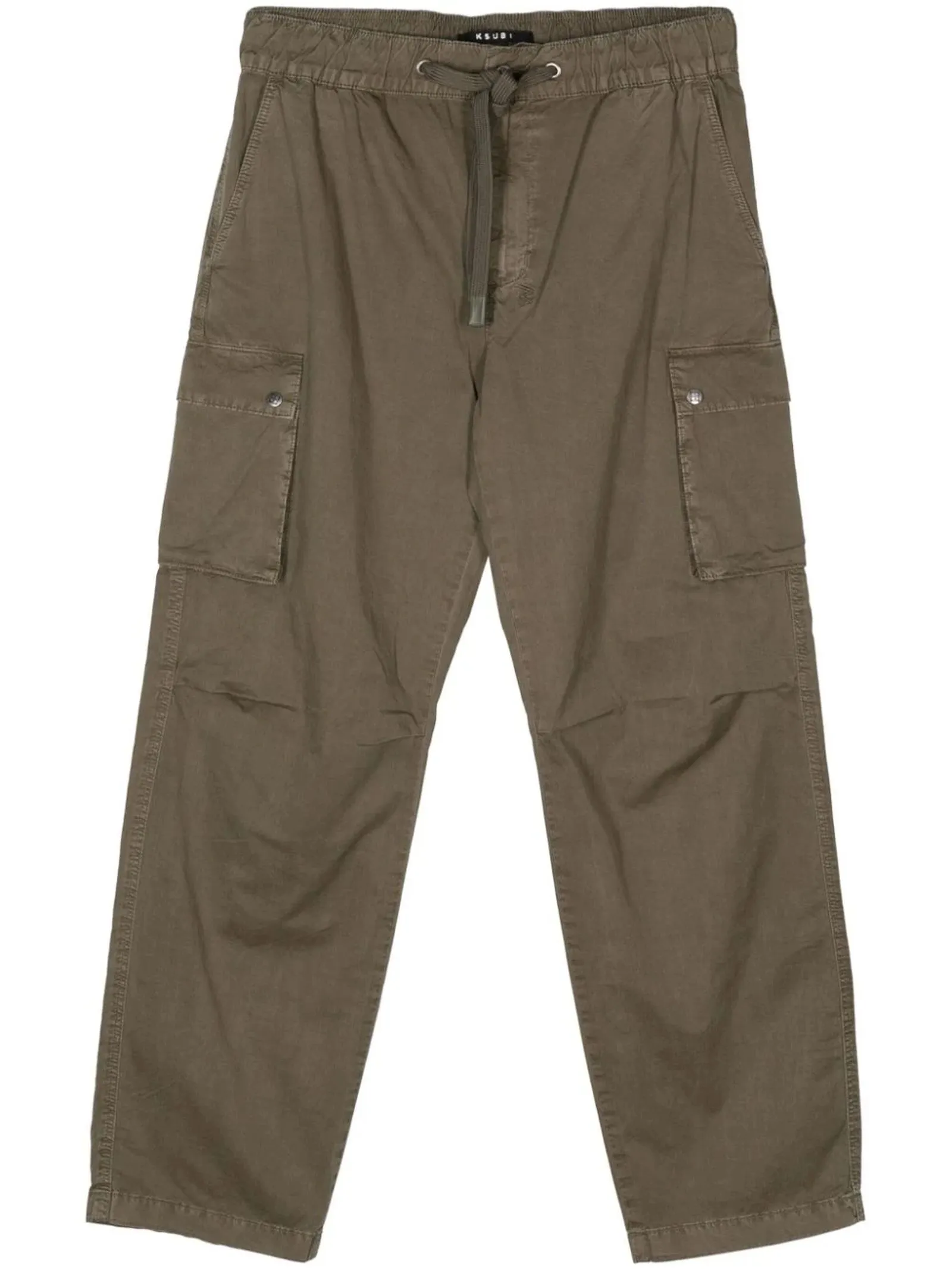 KSUBI Abbigliamento,Pantaloni Cargo Krush verde oliva 