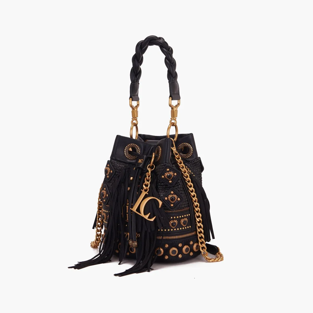 LA CARRIE BAG - SECCHIELLO FICUS NERO