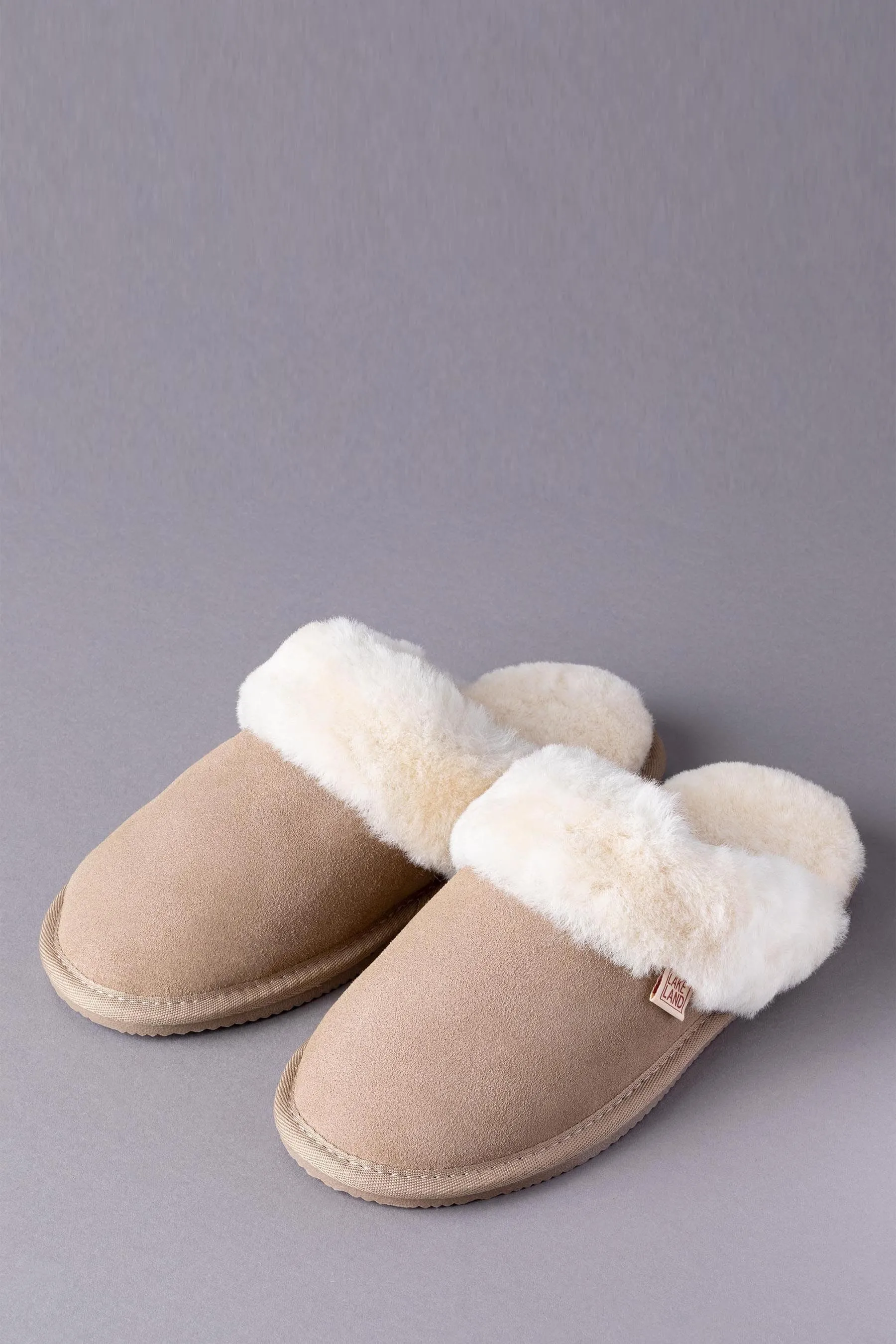 Lakeland Leather - Pantofole da donna in montone
