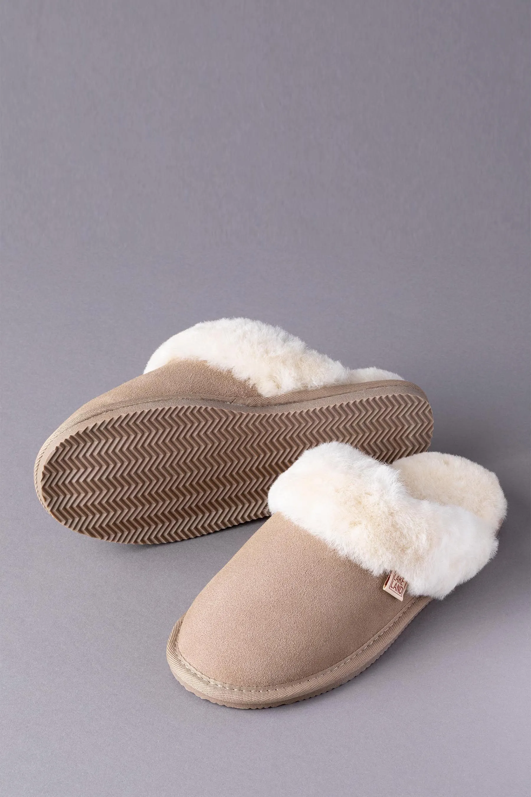Lakeland Leather - Pantofole da donna in montone