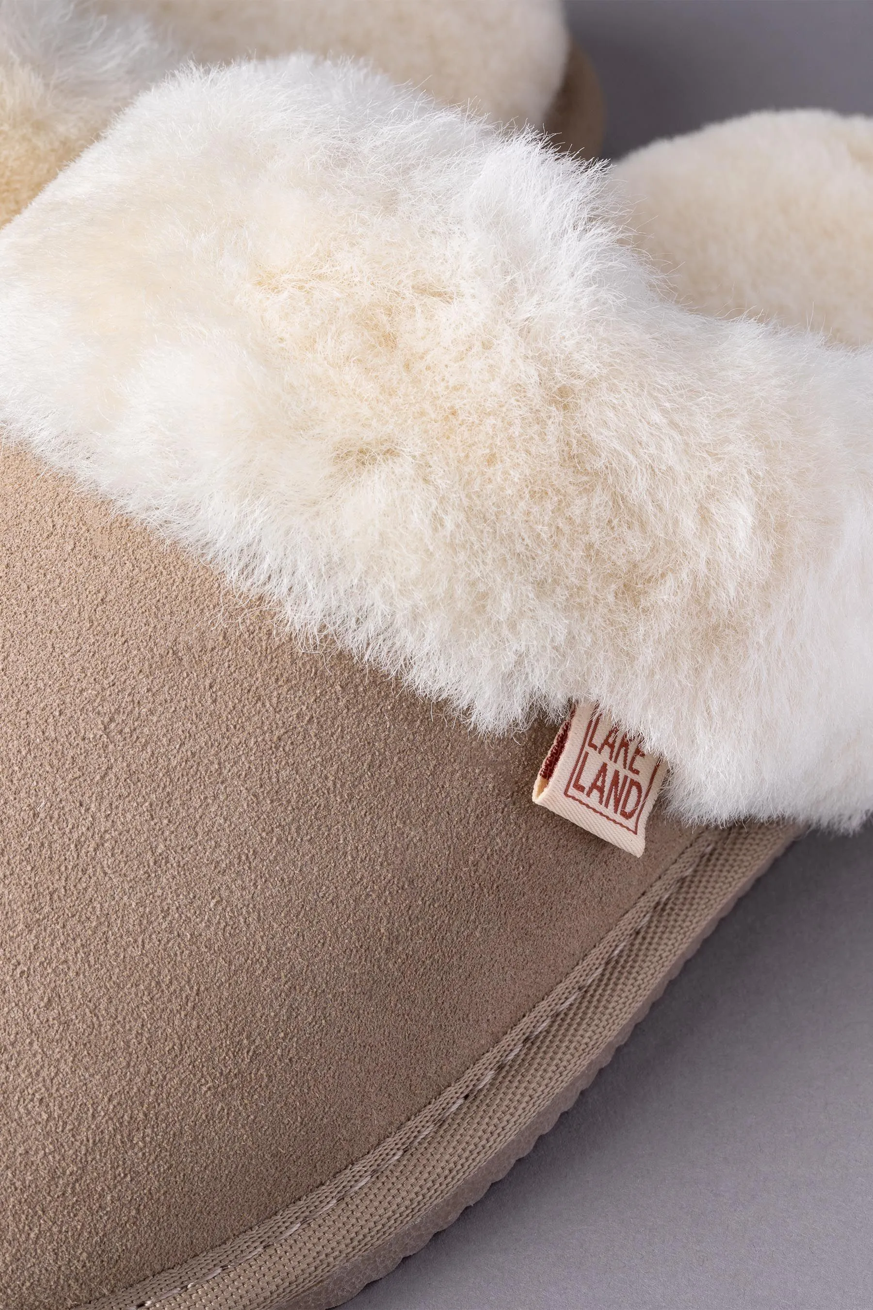 Lakeland Leather - Pantofole da donna in montone