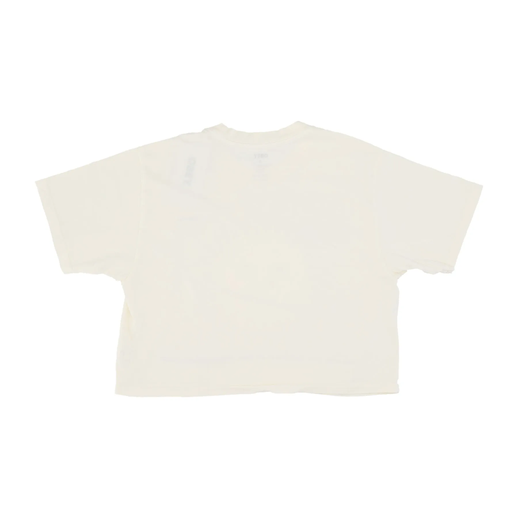 Maglietta Donna W Together As One Weekend Crop Tee Unbleached