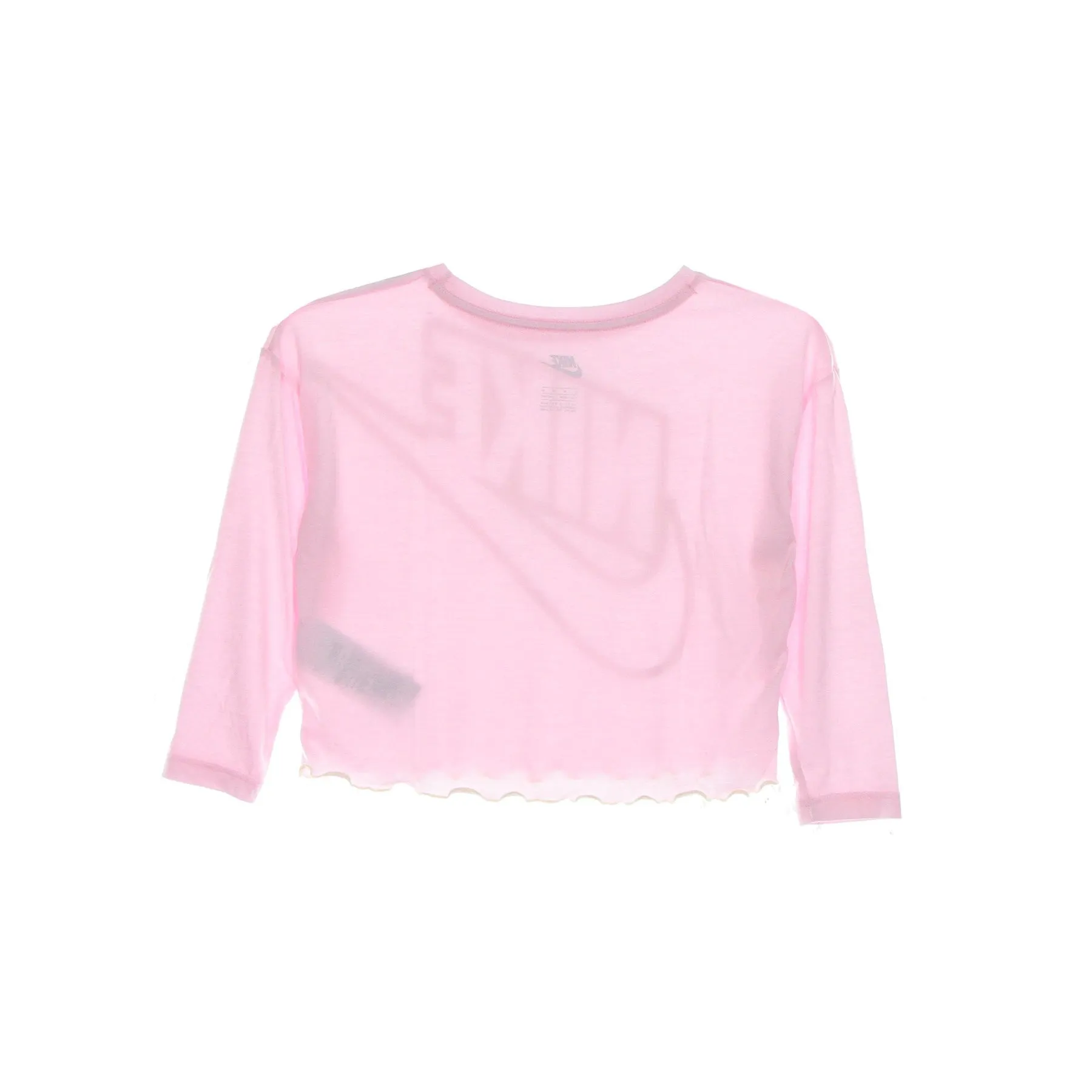 Maglietta Manica Lunga Bambina L/s Graphic Crew Tee Pink Foam