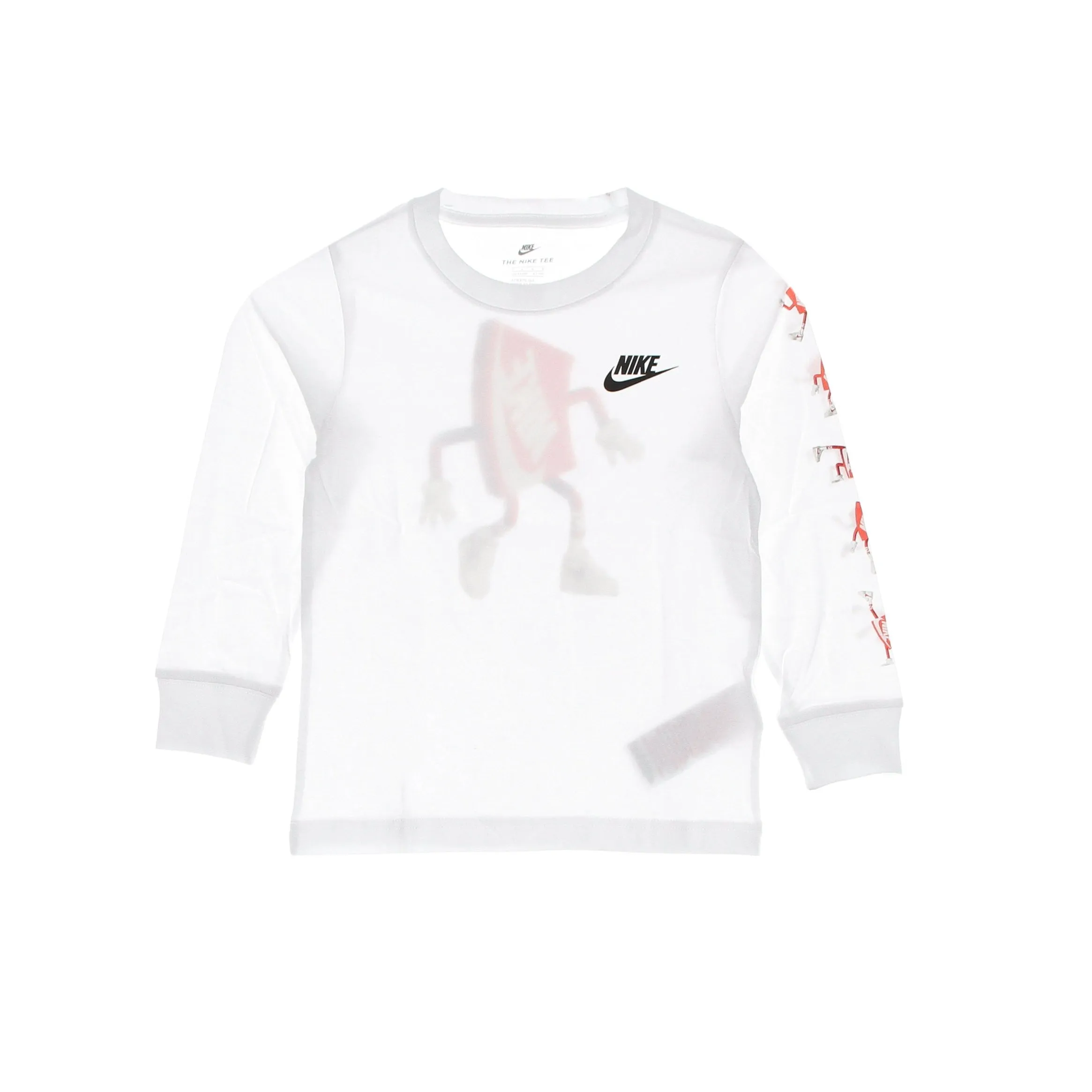 Maglietta Manica Lunga Bambino Boxy Dance L/s Tee White