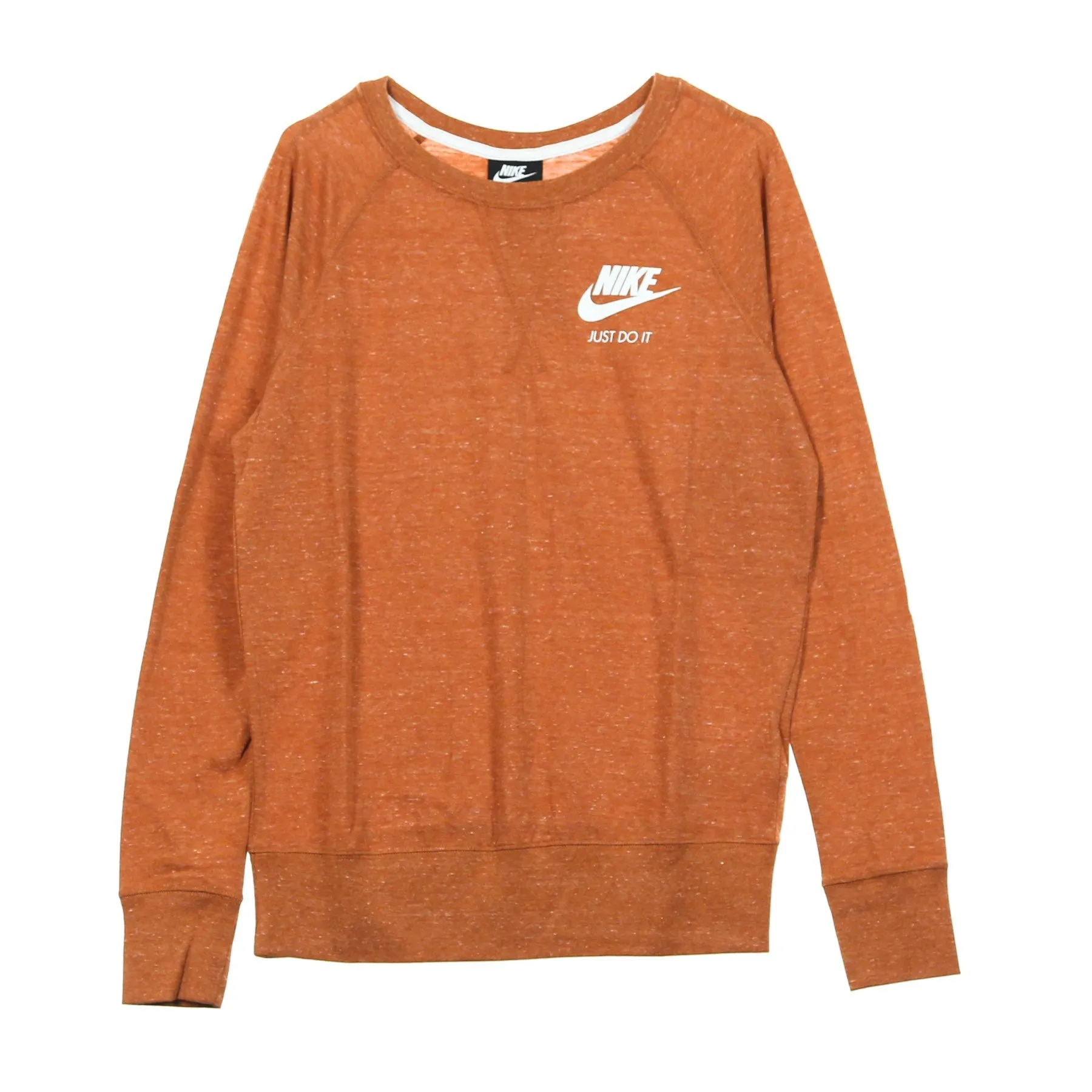 Maglietta Manica Lunga Donna Gym Vntg Crew Dark Russet/sail
