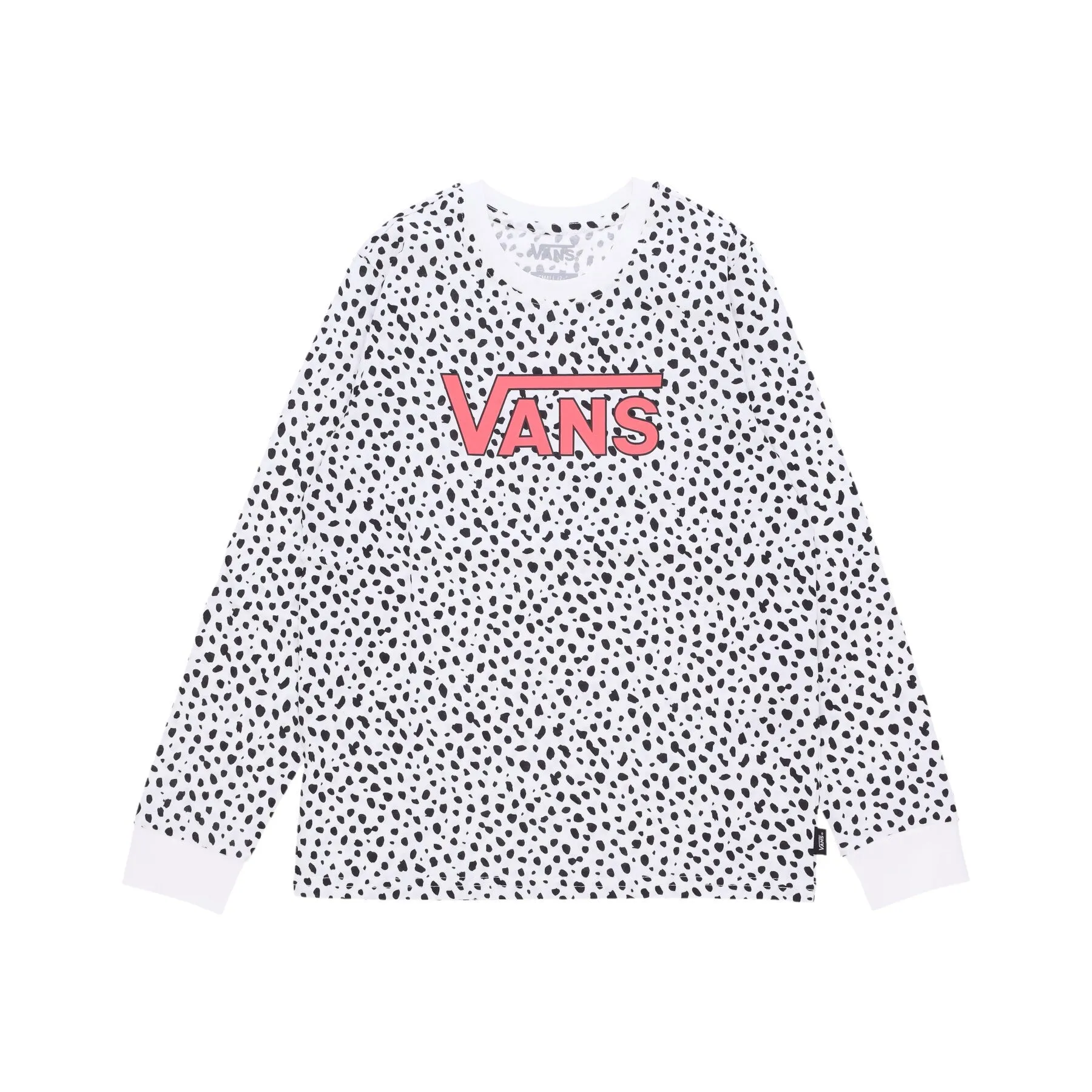 Maglietta Manica Lunga Ragazza Dalmation V L/s Tee White/black