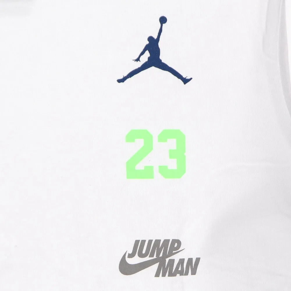 Maglietta Manica Lunga Ragazzo Jordan Switch L/s Tee White