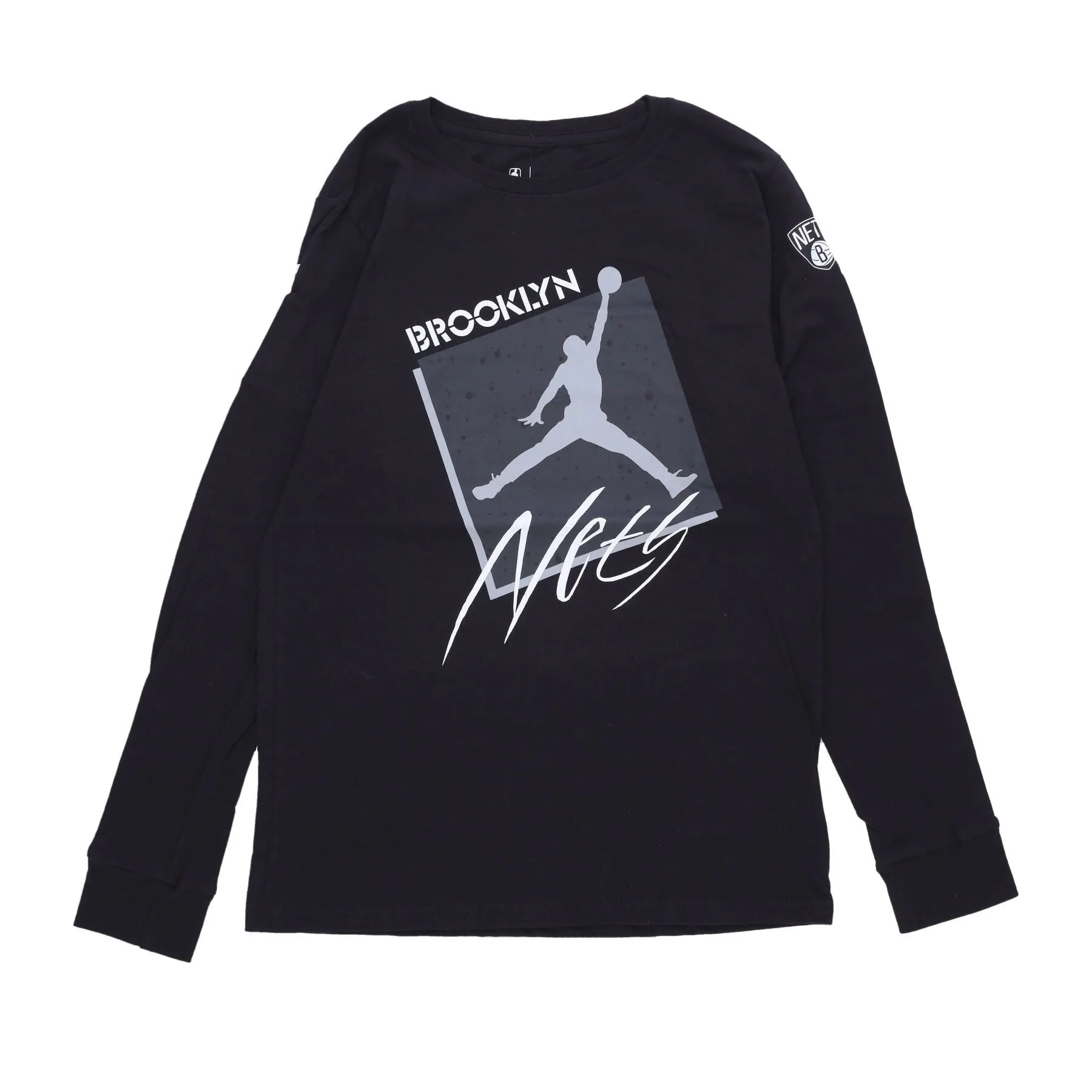 Maglietta Manica Lunga Ragazzo Nba Courtside Statement Max90 L/s Tee Bronet Original Team Colors