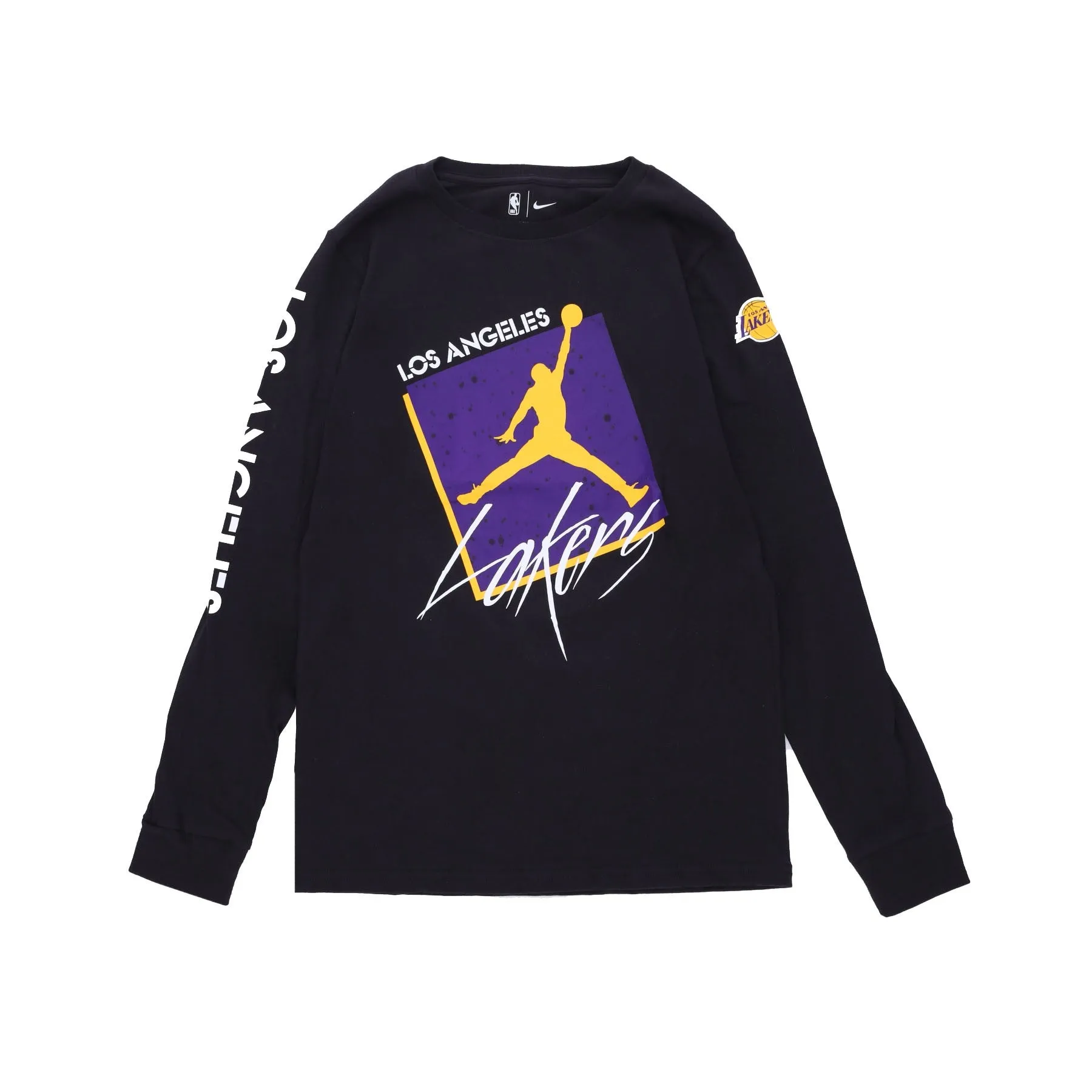 Maglietta Manica Lunga Ragazzo Nba Courtside Statement Max90 L/s Tee Loslak Original Team Colors